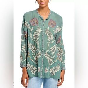 JOHNNY WAS  Audrey Embroidered Tunic 🌸